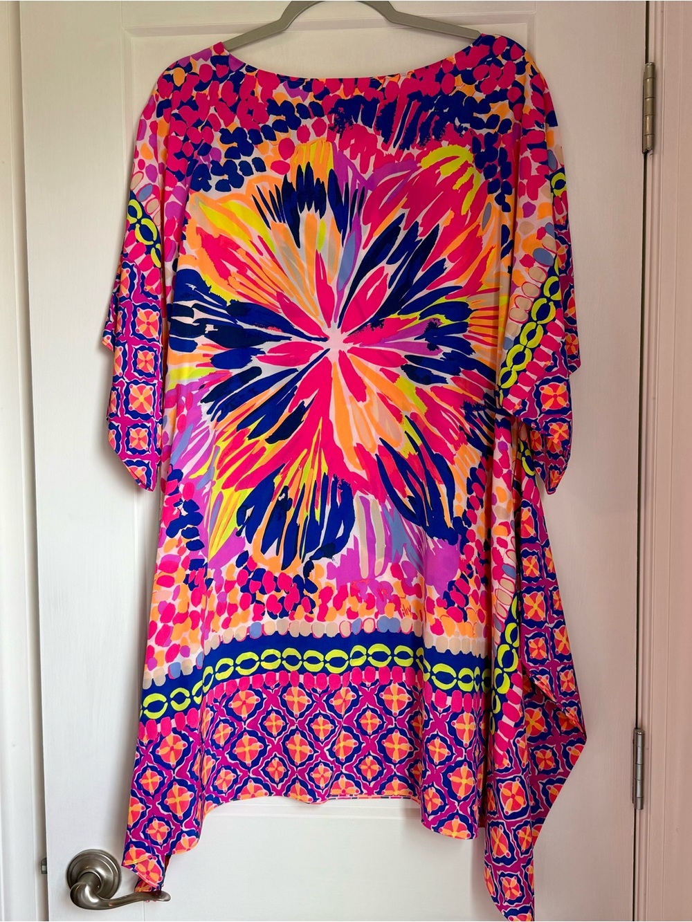 Lilly Pulitzer Bright Multi-Color Floral Tunic Dress - Picture 7 of 7